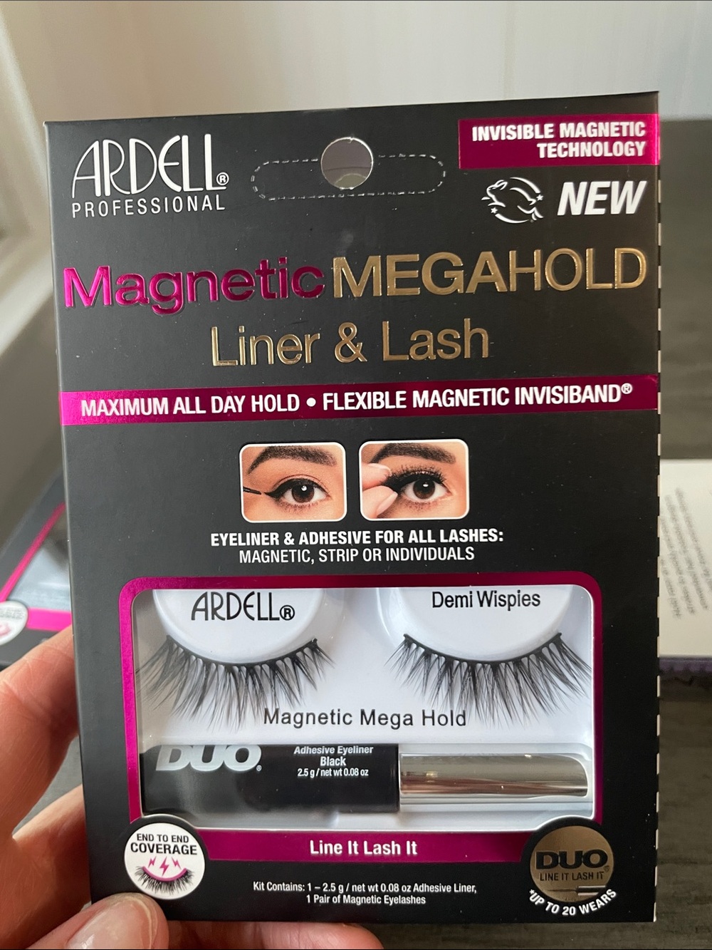 BNIP Ardell Magnetic MegaHold Liner & Lash Duo - 2 Sets - Picture 5 of 6